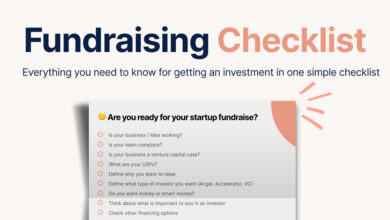 fundraising checklist