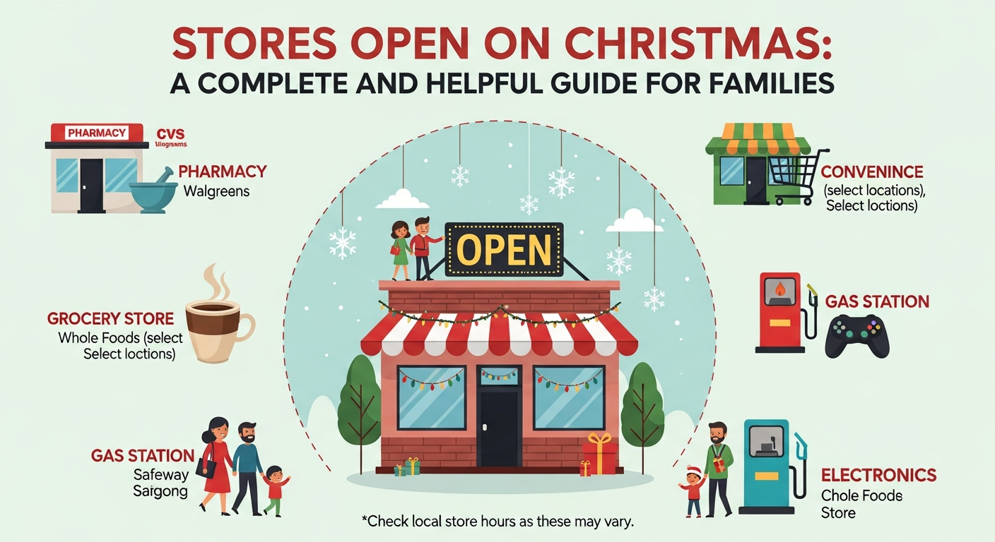 stores open on christmas