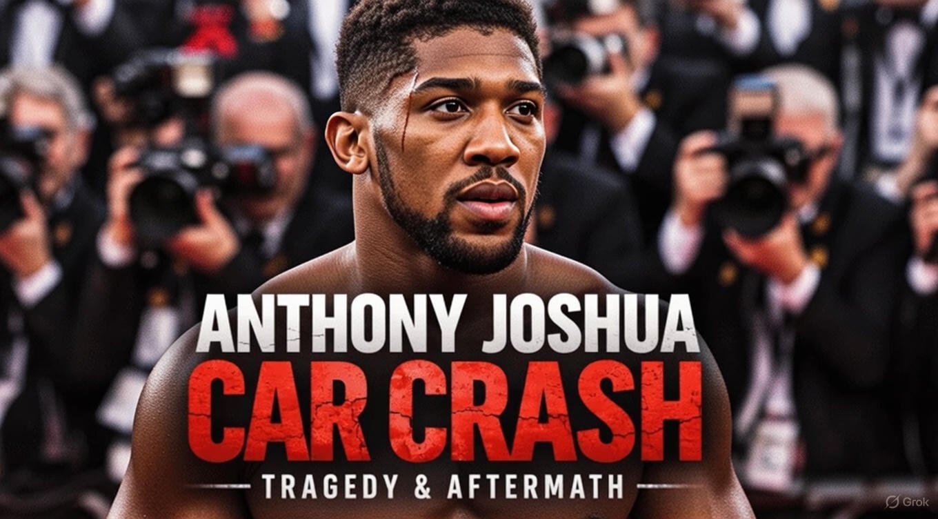Anthony Joshua Car Crash